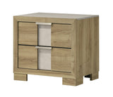 Rangley Driftwood LED Panel Bedroom Set by Crown Mark at Eve Furniture