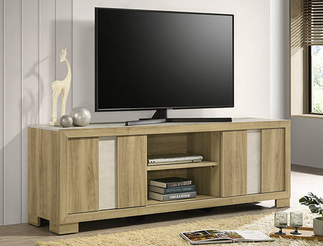 Rangley Driftwood TV Stand by Crown Mark at Eve Furniture