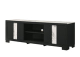 Rangley Black TV Stand by Crown Mark at Eve Furniture