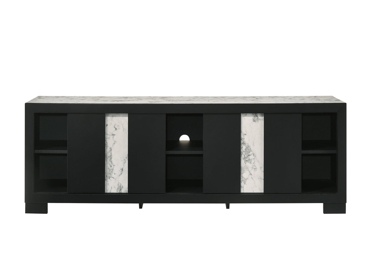 Rangley Black TV Stand by Crown Mark at Eve Furniture