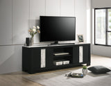 Rangley Black TV Stand by Crown Mark at Eve Furniture