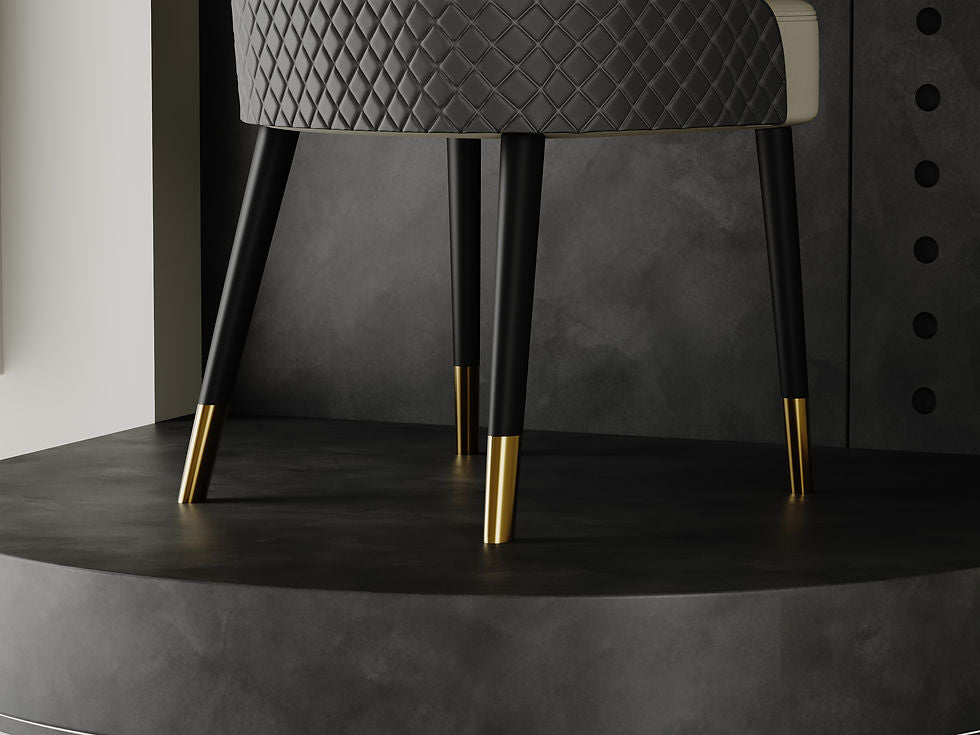 Rani Grey Dining Chair by New Era Innovations at Eve Furniture