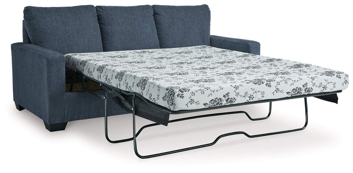 Rannis Navy Queen Sofa Sleeper