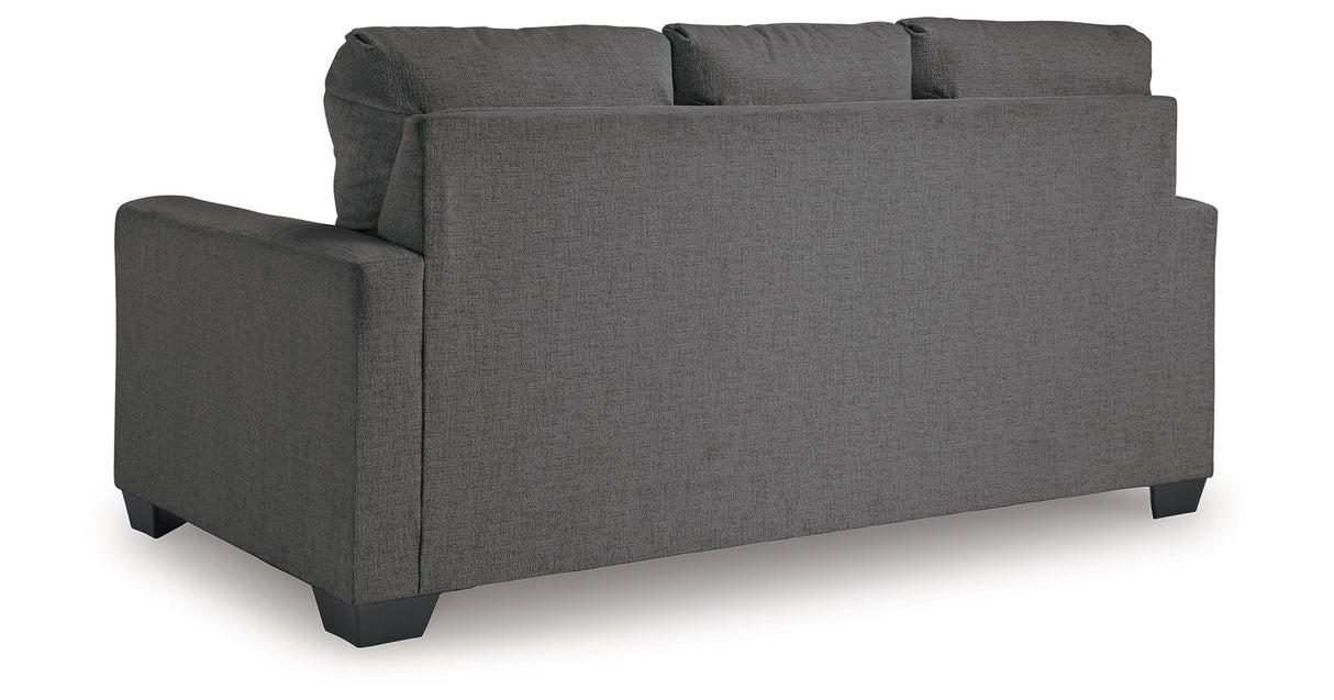Rannis Pewter Full Sofa Sleeper by Ashley at Eve Furniture