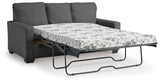 Rannis Pewter Full Sofa Sleeper by Ashley at Eve Furniture