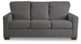 Rannis Pewter Full Sofa Sleeper by Ashley at Eve Furniture