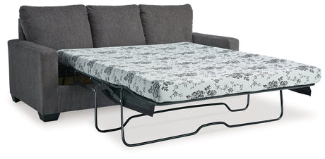 Rannis Pewter Queen Sofa Sleeper by Ashley at Eve Furniture