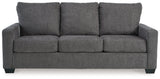 Rannis Pewter Queen Sofa Sleeper by Ashley at Eve Furniture