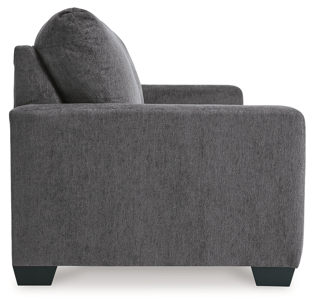 Rannis Pewter Queen Sofa Sleeper by Ashley at Eve Furniture