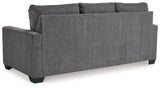 Rannis Pewter Queen Sofa Sleeper by Ashley at Eve Furniture