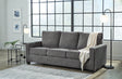 Rannis Pewter Queen Sofa Sleeper by Ashley at Eve Furniture
