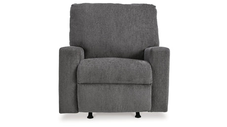 Rannis Pewter Recliner by Ashley at Eve Furniture