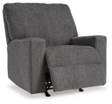 Rannis Pewter Recliner by Ashley at Eve Furniture