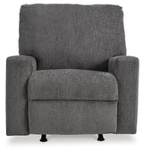 Rannis Pewter Recliner by Ashley at Eve Furniture