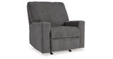 Rannis Pewter Recliner by Ashley at Eve Furniture