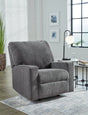Rannis Pewter Recliner by Ashley at Eve Furniture