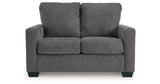 Rannis Pewter Twin Sofa Sleeper by Ashley at Eve Furniture