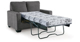 Rannis Pewter Twin Sofa Sleeper by Ashley at Eve Furniture