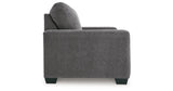 Rannis Pewter Twin Sofa Sleeper by Ashley at Eve Furniture