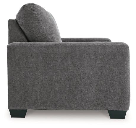 Rannis Pewter Twin Sofa Sleeper by Ashley at Eve Furniture