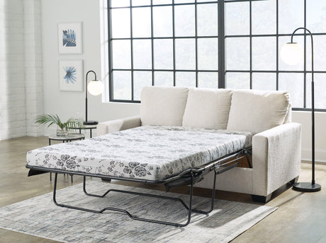Rannis Snow Full Sofa Sleeper by Ashley at Eve Furniture