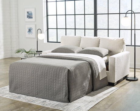 Rannis Snow Full Sofa Sleeper by Ashley at Eve Furniture