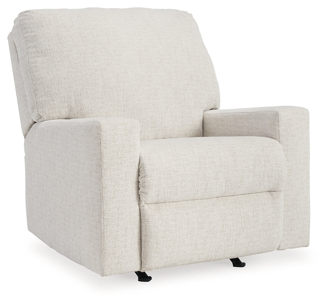 Rannis Snow Recliner by Ashley at Eve Furniture