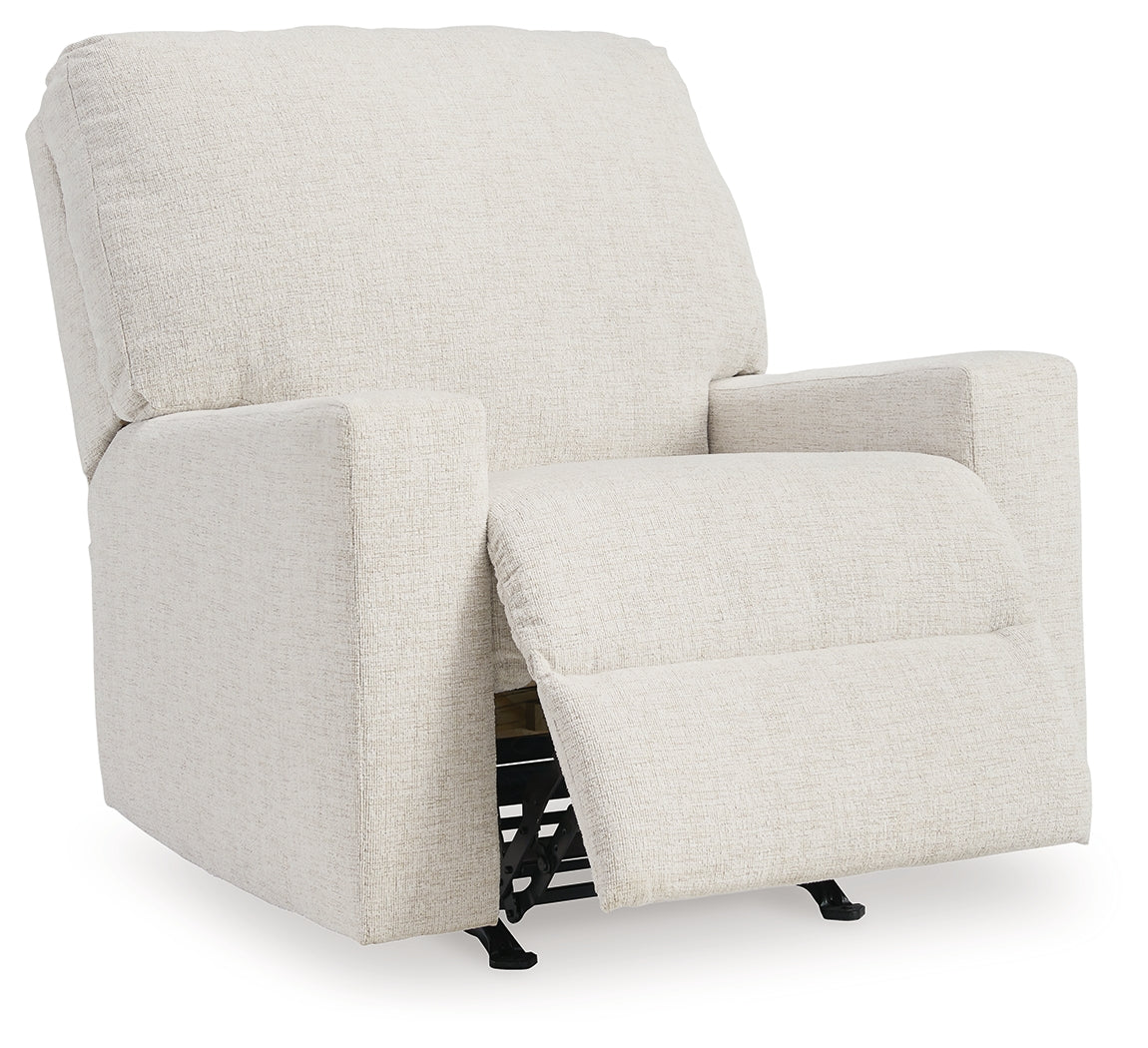 Rannis Snow Recliner by Ashley at Eve Furniture
