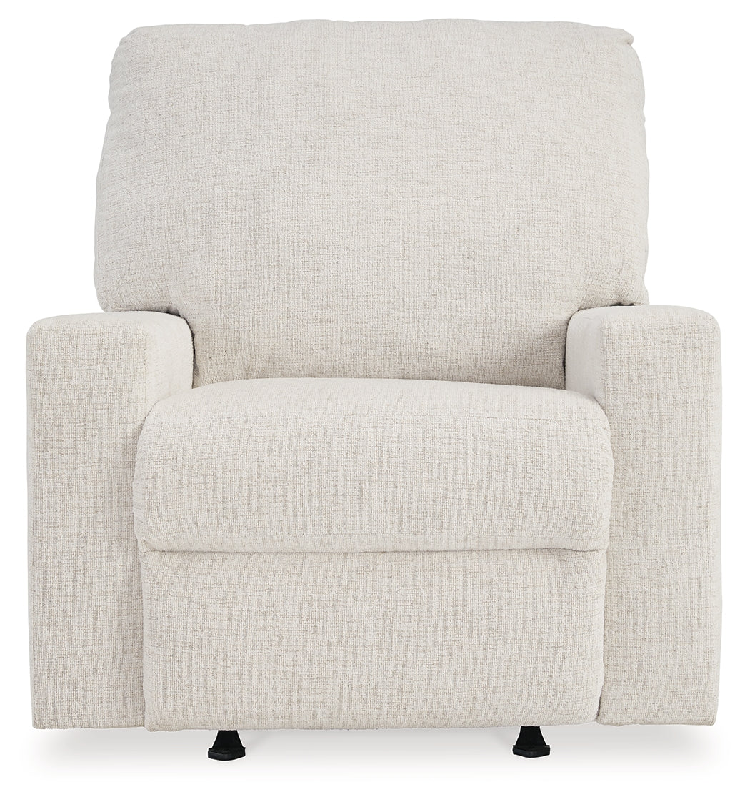 Rannis Snow Recliner by Ashley at Eve Furniture