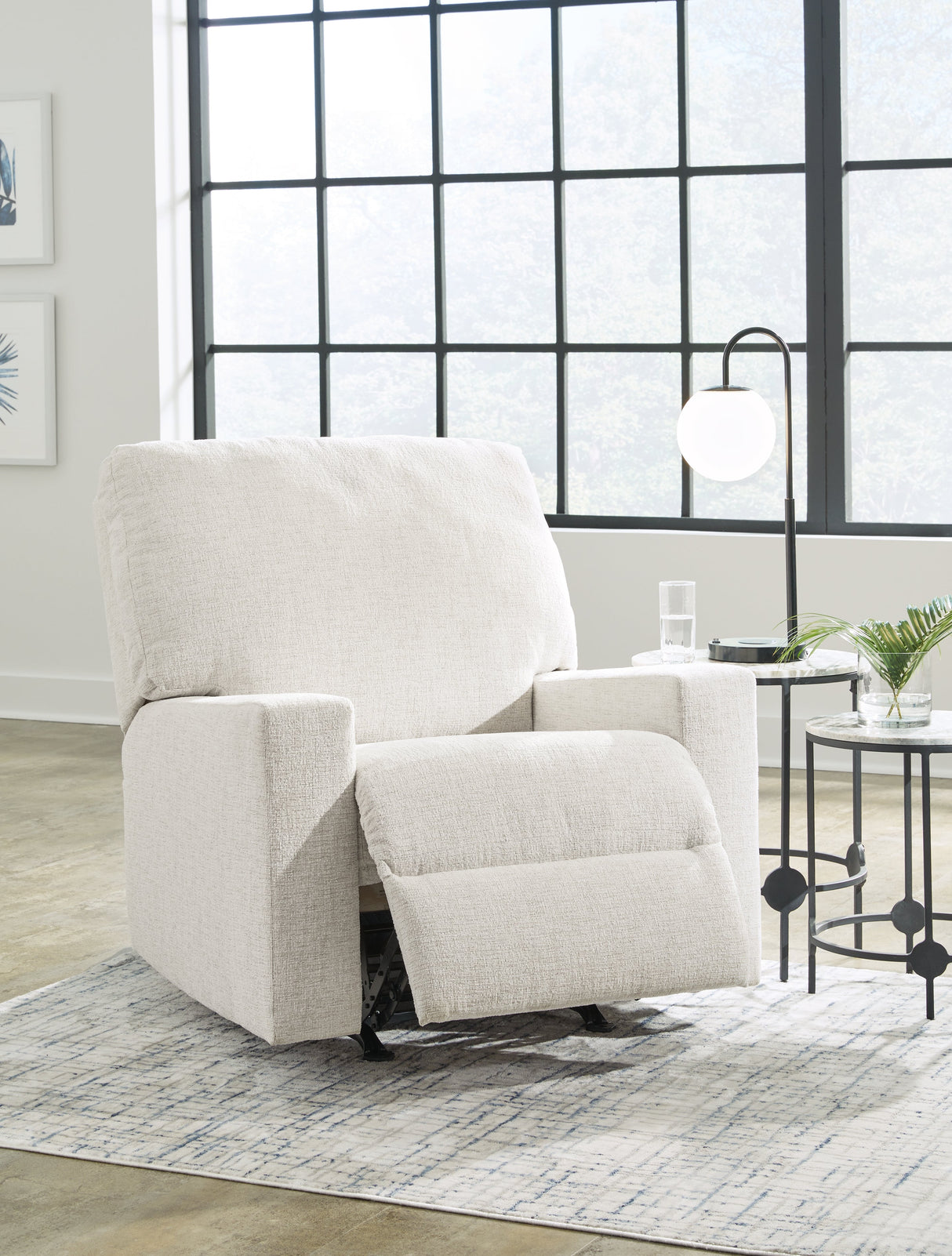 Rannis Snow Recliner by Ashley at Eve Furniture