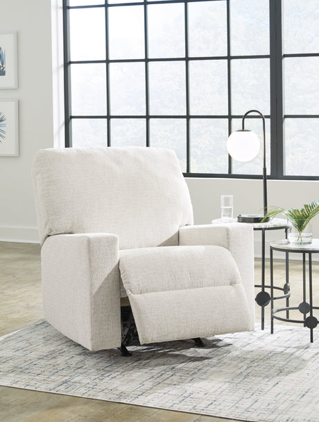 Rannis Snow Recliner by Ashley at Eve Furniture