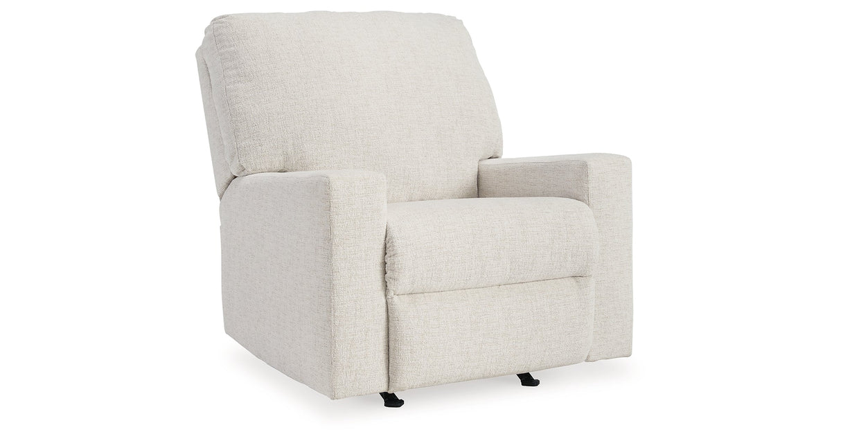 Rannis Snow Recliner by Ashley at Eve Furniture