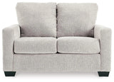 Rannis Snow Twin Sofa Sleeper by Ashley at Eve Furniture