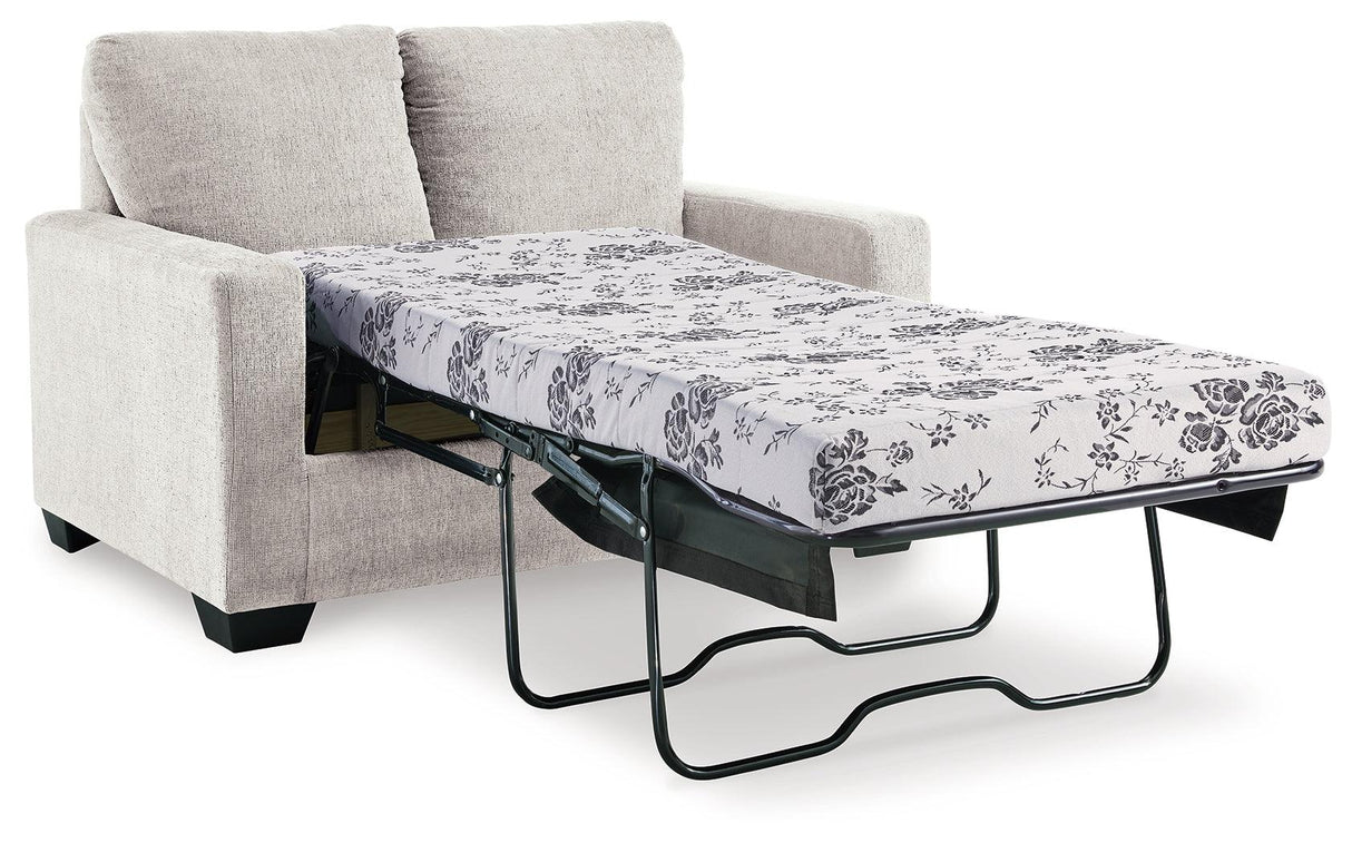 Rannis Snow Twin Sofa Sleeper by Ashley at Eve Furniture
