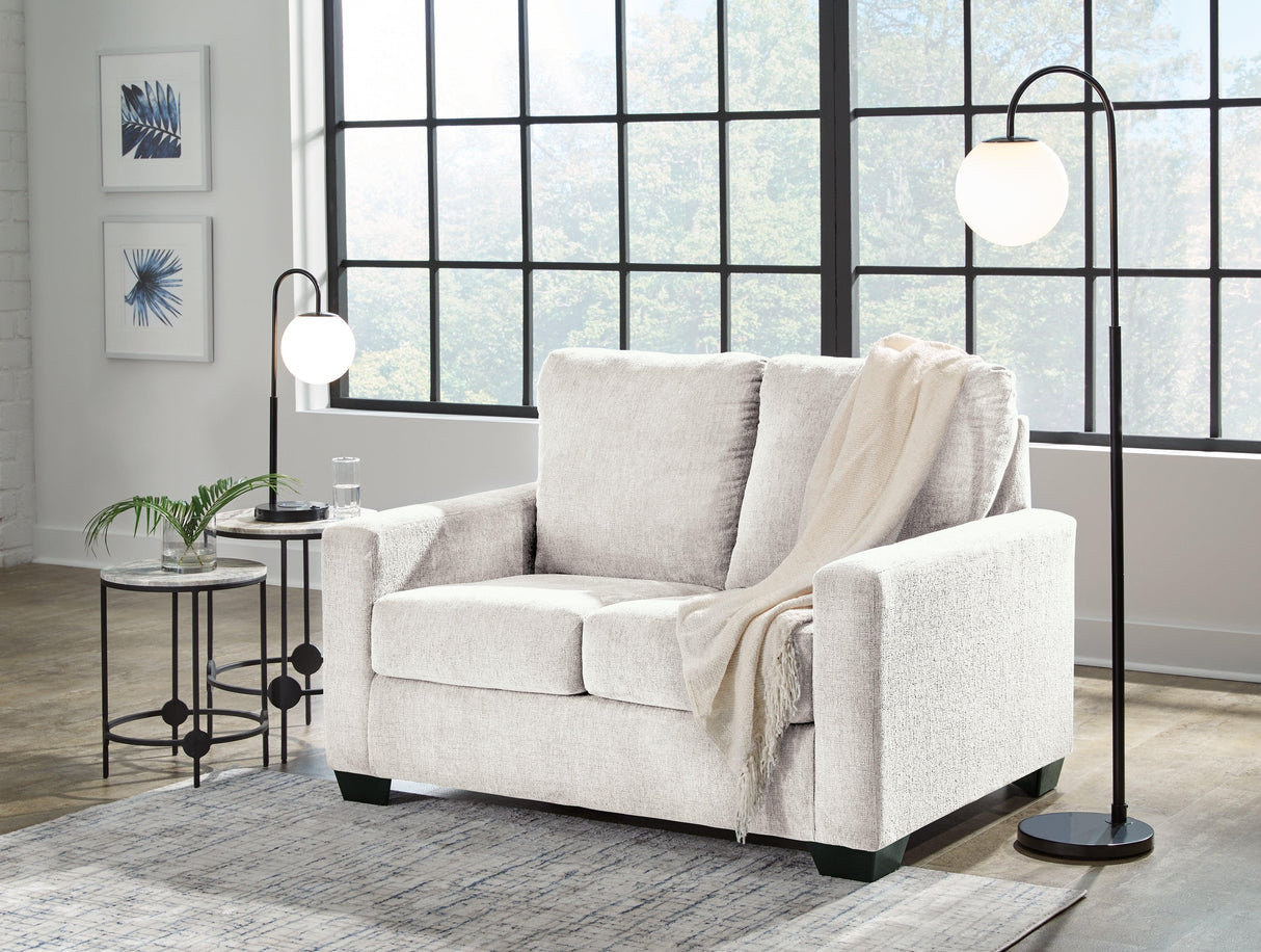 Rannis Snow Twin Sofa Sleeper by Ashley at Eve Furniture