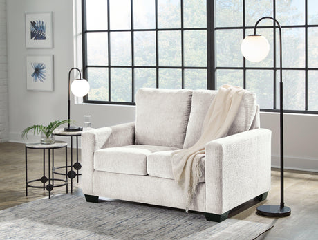 Rannis Snow Twin Sofa Sleeper by Ashley at Eve Furniture