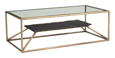 Ranol Brass Coffee Table by Zuomod at Eve Furniture