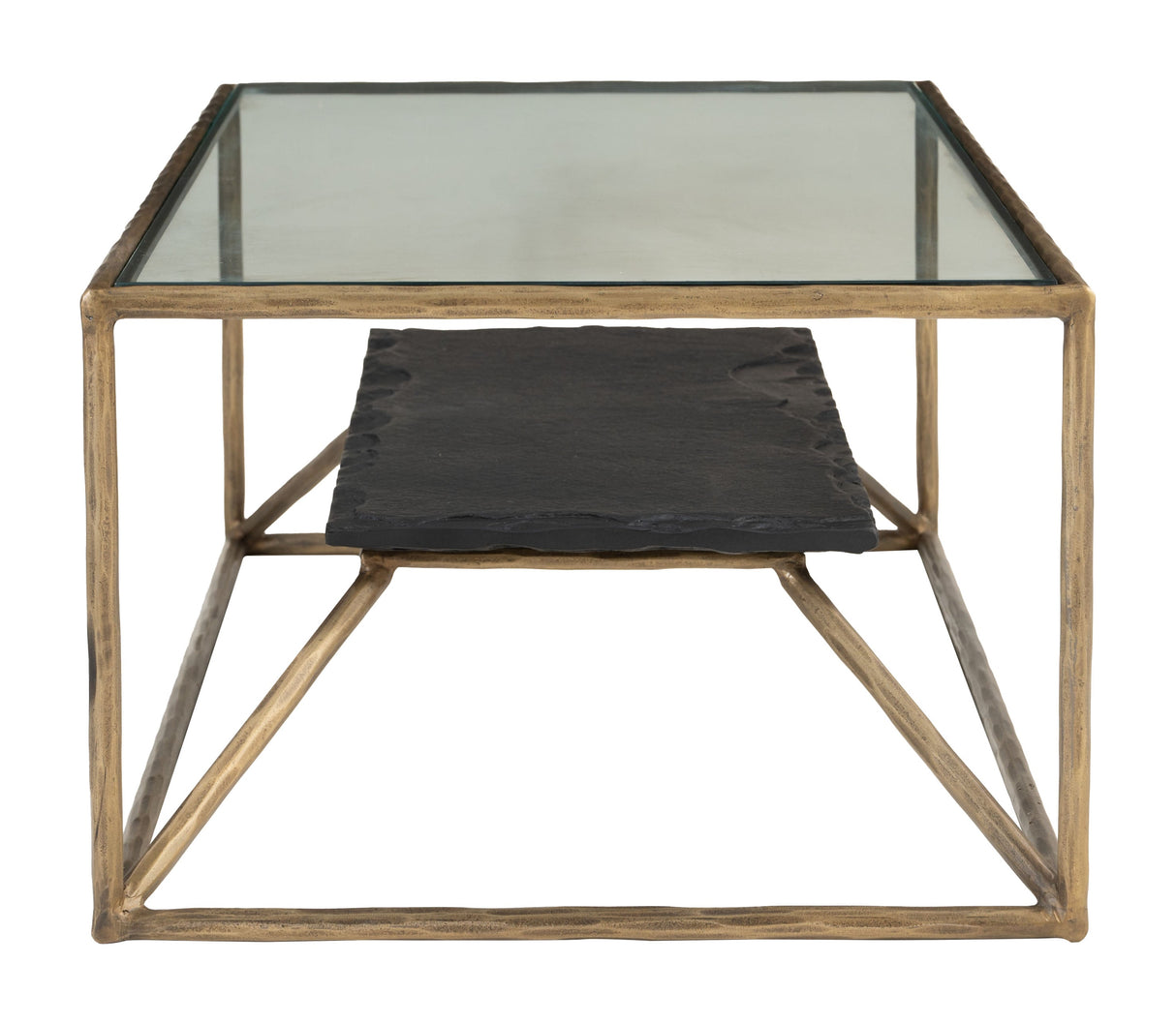 Ranol Brass Coffee Table by Zuomod at Eve Furniture