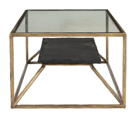 Ranol Brass Coffee Table by Zuomod at Eve Furniture