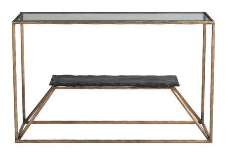Ranol Brass Console Table by Zuomod at Eve Furniture