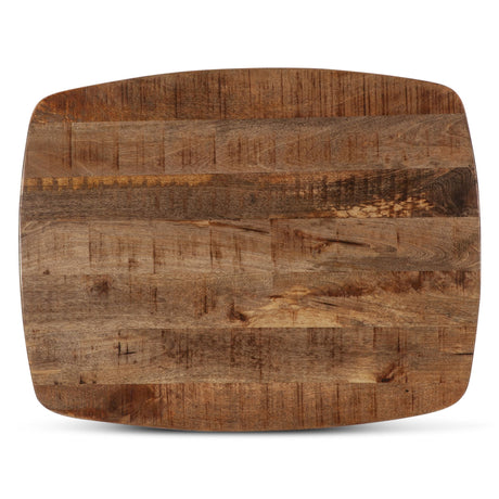 Rapallo 28" Side Table in Natural Mango Wood and Iron by Home Trends & Design at Eve Furniture
