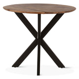 Rapallo 42" Round Gathering Table in Natural by Home Trends & Design at Eve Furniture