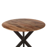 Rapallo 42" Round Gathering Table in Natural by Home Trends & Design at Eve Furniture