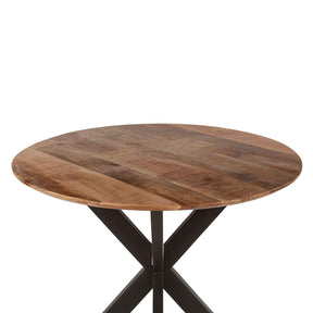 Rapallo 42" Round Gathering Table in Natural by Home Trends & Design at Eve Furniture