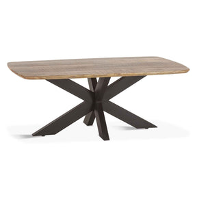 Rapallo 46" Coffee Table in Natural Mango Wood by Home Trends & Design at Eve Furniture