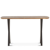 Rapallo 52" Console Table in Natural Mango Wood by Home Trends & Design at Eve Furniture