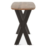 Rapallo 52" Console Table in Natural Mango Wood by Home Trends & Design at Eve Furniture