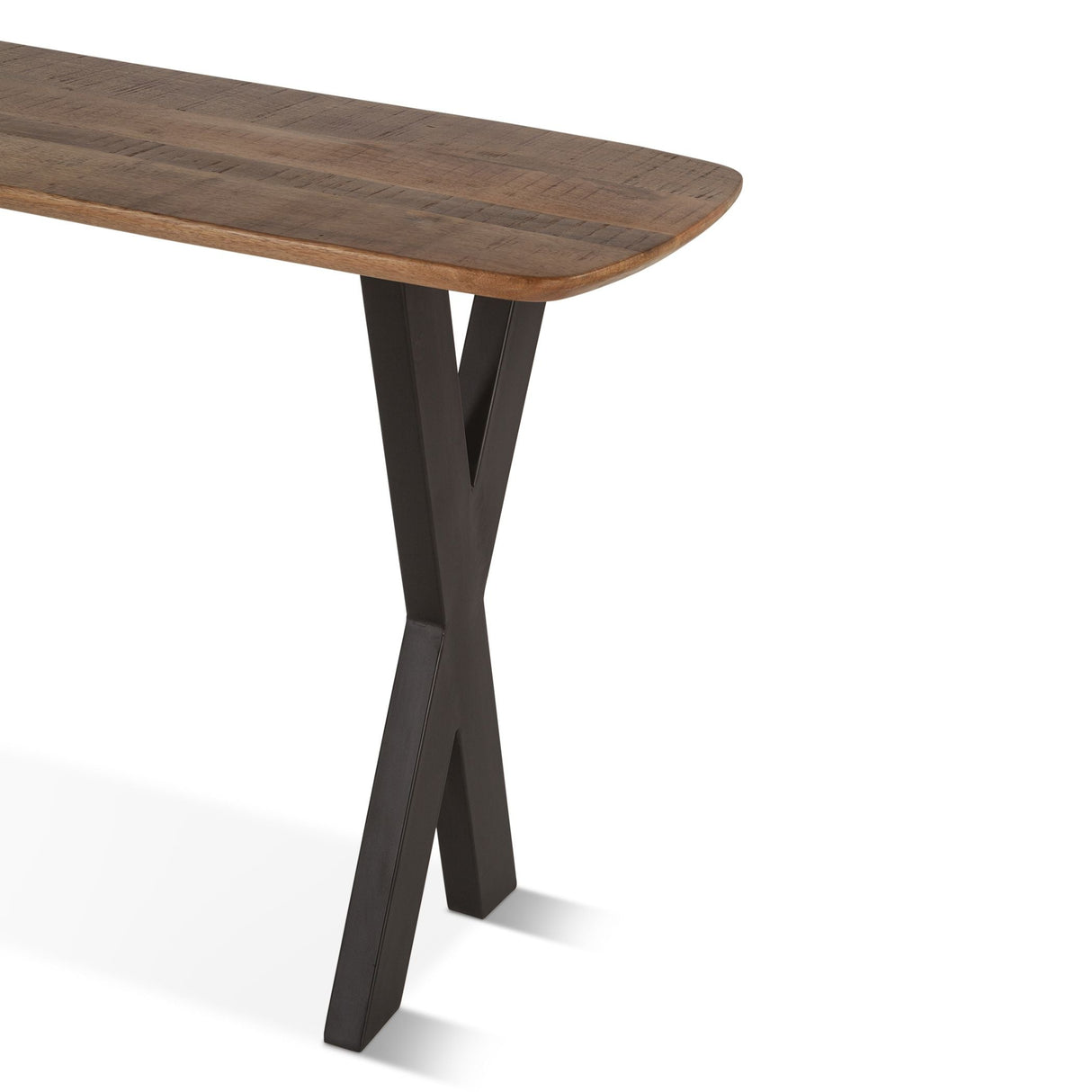 Rapallo 52" Console Table in Natural Mango Wood by Home Trends & Design at Eve Furniture
