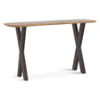 Rapallo 52" Console Table in Natural Mango Wood by Home Trends & Design at Eve Furniture