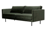 Raphael Sofa Dark Green by Moe's Home at Eve Furniture